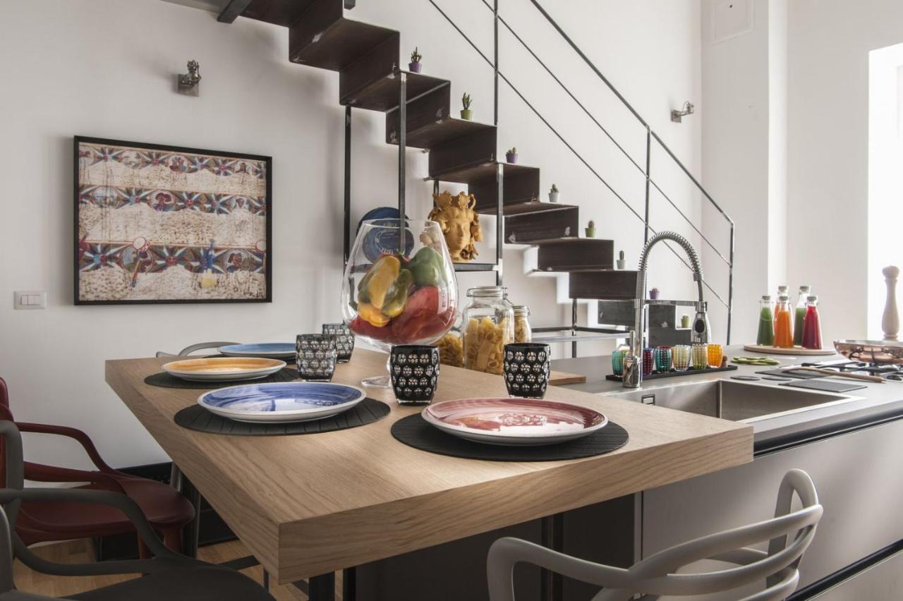Gioeni Suites - Charming Loft Palermo Exterior foto